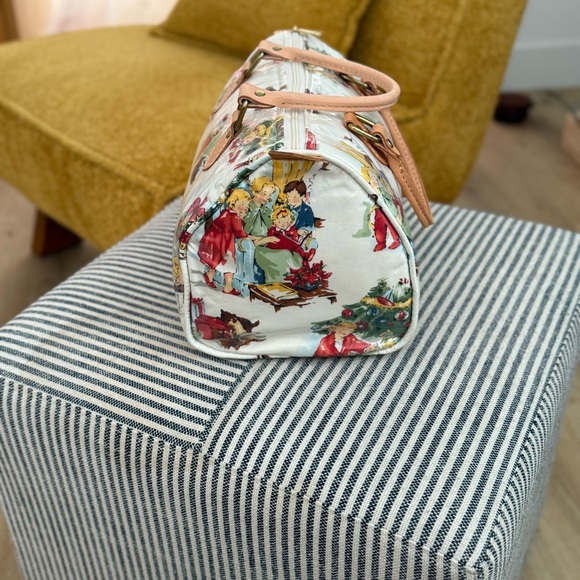 Vintage Fabric Coated Handbag - Picture 4 of 6